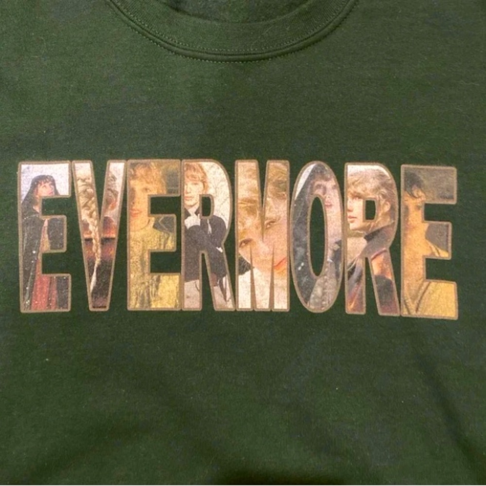 Taylor Swift Evermore Crewneck New